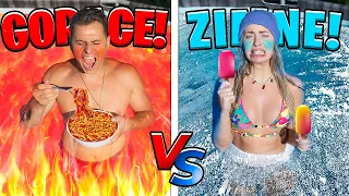 HOT or COLD CHALLENGE z FARELLEM! 🔥🥶