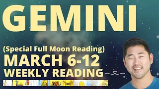 GEMINI - Full Moon Brings You A Decision - "Will You/Won't You" Energy! 😍 ♊️ Weekly Tarot Horoscope