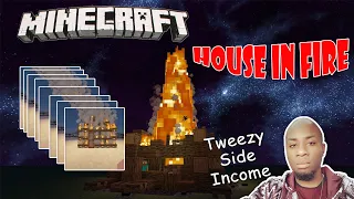 HOUSE ON FIRE - MINECRAFT SHORTS