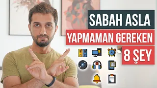 SABAH UYANDIĞINDA BUNLARI YAPMAYI BIRAK // 8 YANLIŞ