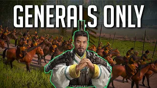 Can You Conquer China With GENERALS ONLY? - Total War: THREE KINGDOMS (Legendary)