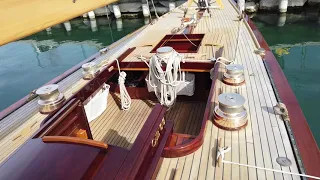VINTAGE YACHT William Fife 58ft/18m International RITA IV – the definition of 'Fast and Bonnie'.