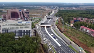 События - Калужское шоссе, запуск нового тоннеля, Новая Москва