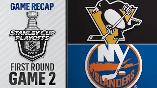 Eberle, Lehner lead Isles to Game 2 win vs. Penguins