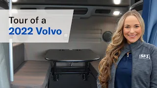 Tour of a 2022 Volvo 860 semi-truck