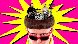 Oliver Tree - Let Me Down (feat. blink-182) [Lyric Video]