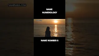 Name Numerology. Name Number 8