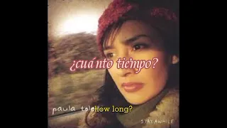 Paula Toledo- How Long? Sub Español (How long will it take?)