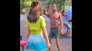 GTA V WHEN GIRL REJECT POOR FRANKLIN 2 #shorts | Maheshwar Gamerz