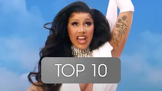 Top 10 Most streamed CARDI B Songs (Spotify) 21. July 2021