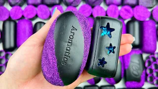 BLACKBERRY★Clay cracking★Soap boxes with glitter and foam★Cutting cubes★