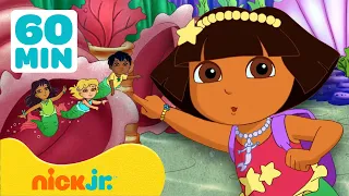 Dora the Explorer | Meerjungfrauen- und Magie-Marathon! | Einstündige Zusammenstellung | Nick Jr.