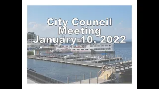 City Council Meeting January 10, 2022