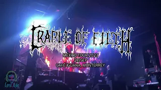 CRADLE OF FILTH - Born In A Burial Gown / Live @ Café Iguana, Monterrey México. (27/Sep/2023)