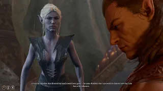 Baldur's Gate 3 | Halsin and Minthara confrontation | Datamined Content