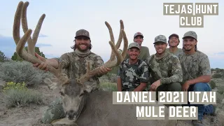 Daniel Watts 2021 GIANT Archery Utah Mule Deer | Tejas Hunt Club