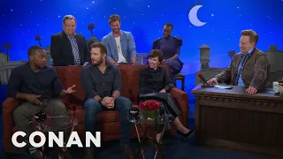 The Men Of "Avengers: Infinity War” Compare Themselves To Different Meats | CONAN on TBS