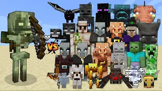 Bogged vs Every mob in Minecraft (Java Edition) Bogged vs All mobs - Minecraft 1.21 Mob Battle