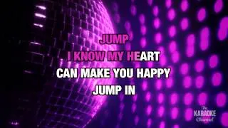 Jump (For My Love) in the Style of "Pointer Sisters" with lyrics (no lead vocal)