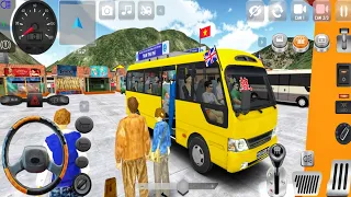 Public Transport Bus Driving! Minibus Simulator 🚐  - Bus Game Android Gameplay