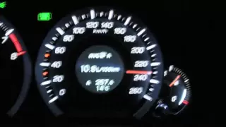 Honda Accord 2.4 2008, 0 - 245km/h