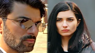 Why was there tension between Engin Akyürek and Tuba Büyüküstün?