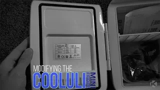 Modifying the Cooluli mini fridge