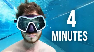 Comment retenir sa respiration sous l'eau pendant 4 minutes