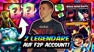 BESTE CHALLENGE JEMALS im FREE 2 PLAY PROJEKT?! | 2 legendäre Karten! | Clash Royale Deutsch