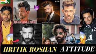 World Most Handsome & Bollywood Actor Hritik Roshan Attitude Edits | Brozone React