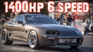 1400HP 6-speed Supra Beats EVERYONE - Wins $5000!