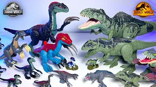 GIGA VS THERI! Giganotosaurus VS Therizinosaurus Jurassic World Collection Battle