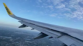 Spirit Airlines Airbus A321-200 Takeoff from Orlando