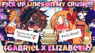 Pick Up Lines On My Crush ~ Gacha Club❤️❤️ ~ (Gabriel/Freddy X Elizabeth/Circus Baby) ~ MY AU!❤️❤️