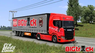 ETS2 [1.49] ProMods Classic - BIGtruck - Scania 420R - Red Super