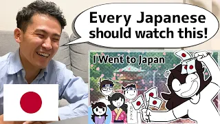 Japanese Reacts to "What my trip to Japan was like" by Jaiden Animations