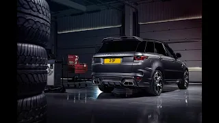 Range Rover Sport SVR 2018 , Brutal Sound , 5-litre supercharged V8 purr , Brutal Pulls  Night POV !