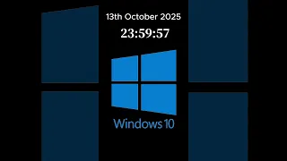 Windows 10 on 14th October 2025 be like: #shorts #windows10