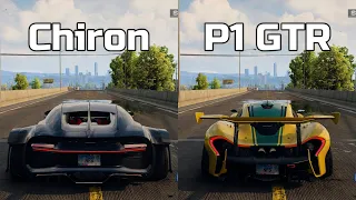 NFS Unbound: Bugatti Chiron Sport vs McLaren P1 GTR - WHICH IS FASTEST (Drag Race)