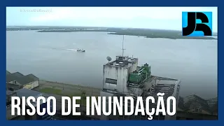 Prefeitura determina fechamento de comportas do rio Guaíba para evitar inundação de Porto Alegre