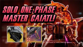 SOLO ONE PHASE MASTER CAIATL!