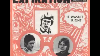 EXPIRATION - IT WASN`T RIGHT - FREAKBEAT - AUSTRIA 1968 - KILLER!!!