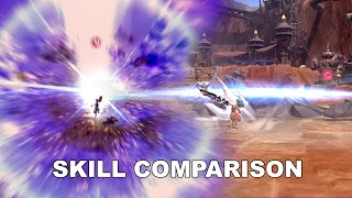 Lunar Knight vs Moonlord Skills Comparison [Dragon Nest]