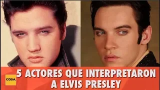 Cinco Actores que interpretaron a Elvis Presley