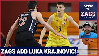 Gonzaga Bulldogs add Croatian guard Luka Krajnovic for 2023-24 season! | Is Mark Few's roster set?