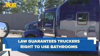 Washington law guaranteeing truck drivers access to bathrooms could become national model