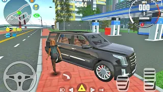 Car Simulator 2 - New SUV Candillac Escalade Test Driving! - Car Game Android Gameplay