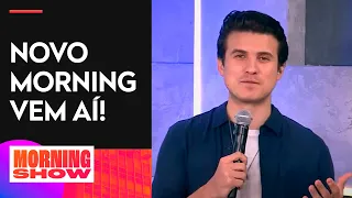 Kobayashi ‘passa bastão’ para André Marinho no comando do Morning Show