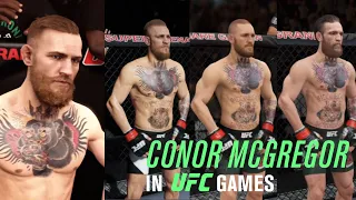 Conor Mcgregor's Evolution in UFC Games 2020 UFC 4