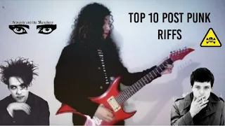 Top 10 Post Punk Riffs (Guitar/Bass)